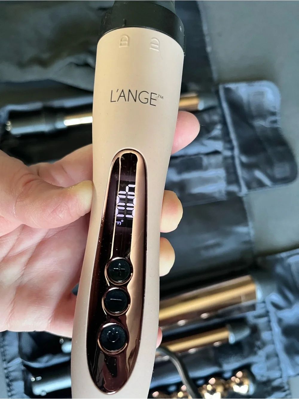 Lange LeLange Le Cinq 5 piece curling system with interchangeable wands Like New